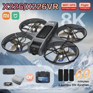 드론액세서리 Xiaomi Mijia 미니 드론 X226X226VR 4K 전문 헬리콥터 비행기 RC Dron Quadcopter