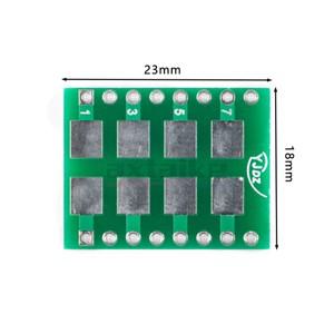 10PCS 2512 1812 1210 SMA SMB SMC-DIP PCB 전송 보드 DIP 핀 피치 커패시턴스 저항 어댑터 플레이트 변환