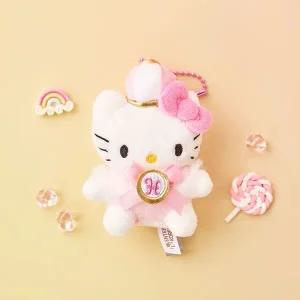 [골드스마일]산리오 헬로키티 왕관 가방고리 8cm