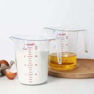 [골드스마일]주방용 투명 계량컵 플라스틱 용기