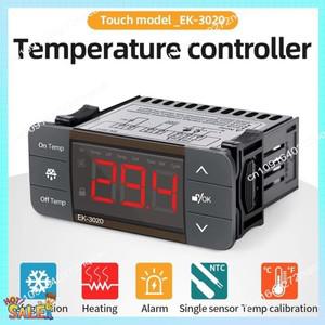 N08R 디지털 온도 컨트롤러 220V 쿨 히트 스위치 냉장고 냉동 해동 조절기 센서(EK-3010) Easy Ins