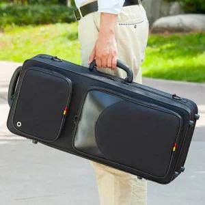 클라리넷 E 플랫 알토 색소폰 수하물 대형 사이드 포켓 ？？가방 배낭 악기 보호 상자 가방 보관함