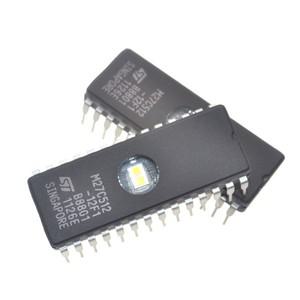ST M27C512-12F1 드라이브 IC 칩 DIP-28 EPROM 27C512 10 개