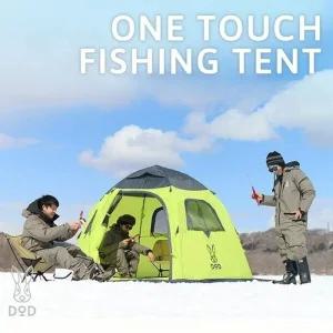 DOD 캠핑 원터치 낚시 텐트 T5-244 캠프 아웃도어