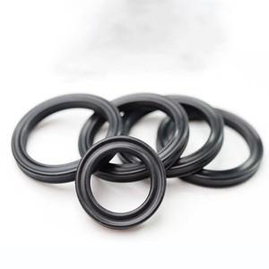 블랙 CS NBR X-링 씰 ID 1.2-247.32mm 4 립 도장 링 개스킷 내유성  방수 2.62mm