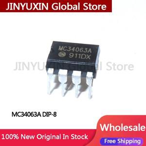 10-100Pcs MC34063A 1.2A DIP8 IC 칩