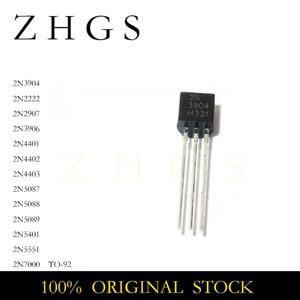 50PCS 2N3904 TO-92 2N2222 2N2907 2N4401 2N5088 2N5551 2N7000 NPN Transistor