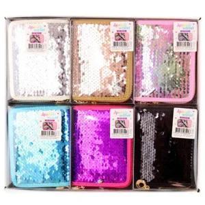 반전 선물 완구 12개출고 F15 7000 스팽글 지갑 학용