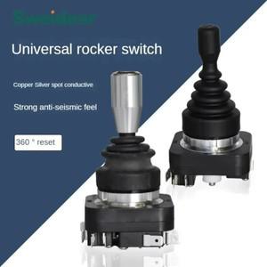8웨이 순간 자동 셀프 리셋 래칭 조이스틱 크로스 컨트롤 스위치 4 방향 산업용 모노 레버 토글 로커