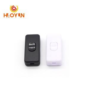 2PCS 전등 스위치 AC 0-250V 6A Lnline ON/OFF 테이블 책상 램프 코드 케이블 토글 로커 LED 조명 제어