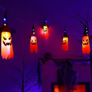 할로윈 LED 유령 스트링라이트 조명 (3m)