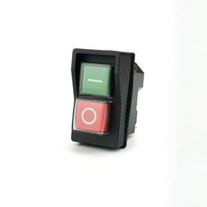 1Pc AC250V 16A 방수 전자기 푸시 버튼 스위치 4/5Pin KJD17 KLD-28ACK-21 220-240V 보호 스타터 안전