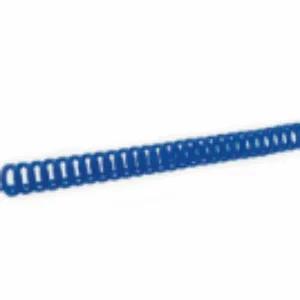 제본스프링 플라스틱 바인딩링 12mm 20개입 파란색 제본 소품