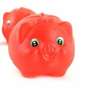 중형 돼지 저금통 인테리어 소품 어린이 동전 저축통 2개