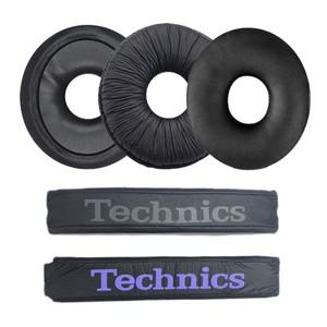 Technics RP DJ1200 헤드폰용 교체용 이어 패드 헤드밴드 쿠션