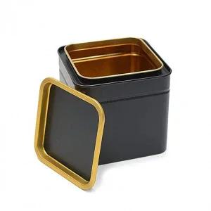 주방 커피 보관 틴 용기 건조 식품 밀폐통