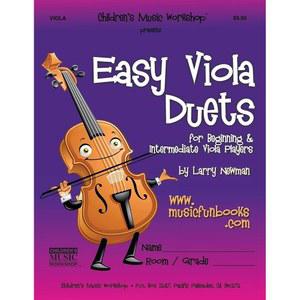 쉬운 비올라 듀엣 초급 중급 바이올린 연주자를 위한 현악