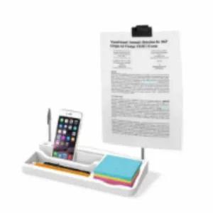 모니터 정리대 메모지 홀더 탁상 오거나이저 데스크 거치대