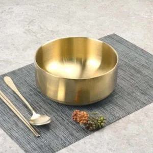 업소용 티타늄 대접 4호 17cm 한정식 식기 국그릇 전문용