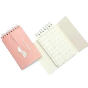 스프링 커버형 단어장 핑크