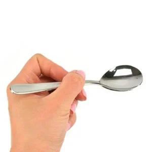 [골드스마일]샤틴 무광 스텐 유아용 스푼 어린이집 뷔페 식당 식기