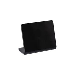 L형 아크릴 안내판 미니 블랙 보드 20x15cm 카페 메뉴