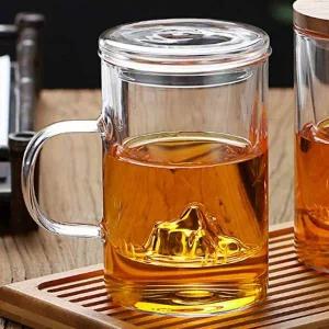 내열 강화유리 티잔 찻잔 커피 머그컵