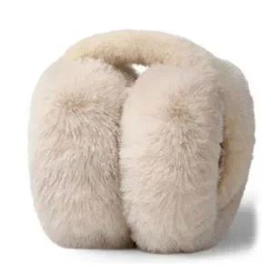 [알티피아]겨울 보온 귀여운 접이식 여성 퍼 귀마개 귀도리 1+1