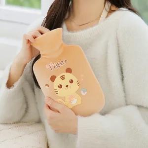 모든GO 보온 물주머니 500ml 니트커버 포함 온찜질 냉찜질 겸용 겨울핫팩