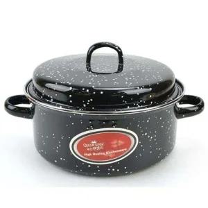 직화 냄비 법랑 냄비 구이 냄비 군고구마 냄비 26cm