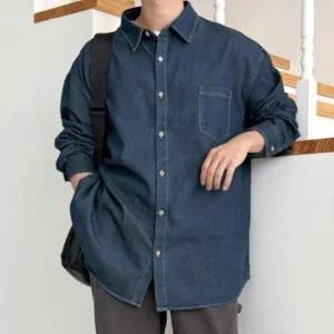 [다잇템] 여성 진 빅사이즈 그런지 워싱 남방 남방_23822560_588872