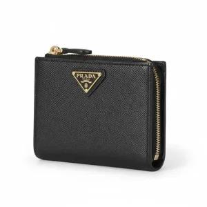 25FW 삼각로고 사피아노 반지갑  1ML050 QHH F0002