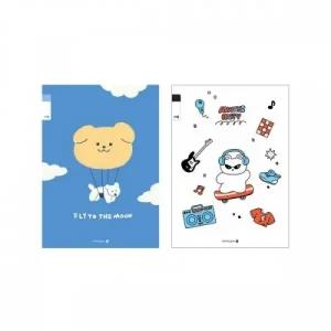 10권 초등학생 21줄 무제 공책 노트 줄공책