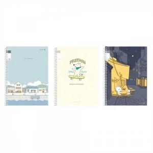 10권 초등 스프링 노트 고학년 무제 25줄 A2 23