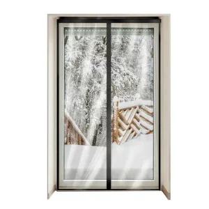 삼정056블랙 보온 자석 방풍 비닐커튼 중100x210 WFKZJ95