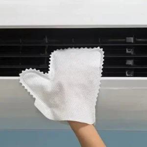 청소용 부직포 장갑 양면 스폰지 정전기 청소포 청소장갑 손걸레 먼지장갑 먼지제거