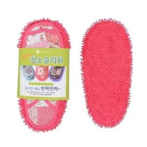극세사 청소 슬리퍼 탈부착패드 먼지제거 걸레슬리퍼 청소용실내화 걸레슬리퍼 신발걸레