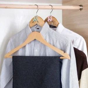 부직포 옷걸이 길이조절 옷가게 목걸이 10개 연결옷걸이 옷장걸이 아이디어상품