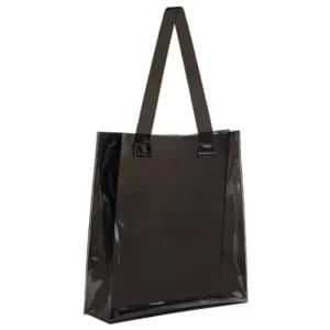 [라일리] Rly PVC 블랙 토드백 비치가방 여름가방 바캉스백