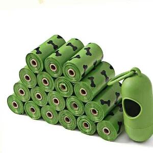 강아지 풉백 배변 봉투 홀더 18롤 함 애견 똥 통