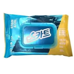 싱크대 렌지 인덕션 타일 기름 찌든때 청소 세정티슈 주방용티슈 기름때제거티슈