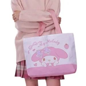 [라일리] Rly 마이멜로디 캔버스백 신발가방 영어학원가방 크로스