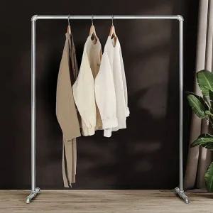 파이프행거 미니옷걸이 사무실 스탠딩 원룸 틈새 이동 미니행거 스탠드옷걸이 옷걸이행거