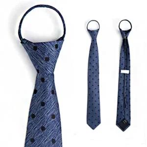 젠틀타이 네이비 댄디 도트 자동넥타이 (폭6.5cm)