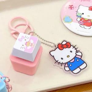산리오 키보드 피젯 키링-헬로키티