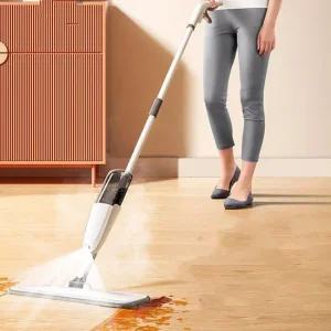 스프레이 물걸레 청소기 대걸레 360도 회전 핸들 걸레 청소밀대 스프레이밀대 밀대청소기