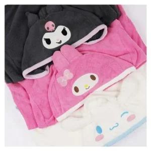 산리오 심플 성인목욕가운 샤워가운 수영가운 데일리 샤워가운 수영가운 산리오가운