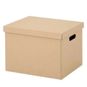 크라프트 대형 종이 정리함 리빙 박스 수납 방 정돈 종이정리함 접이식리빙박스