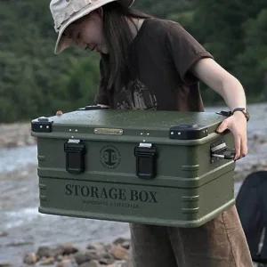 스토리지 박스 야외보관함 수납박스 캠핑용박스 손잡이박스 수납박스 캠핑용박스