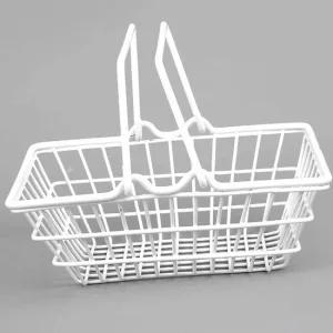 철제바구니 와이어 바스켓 화장품 악세사리 화장대 정리 인형바구니